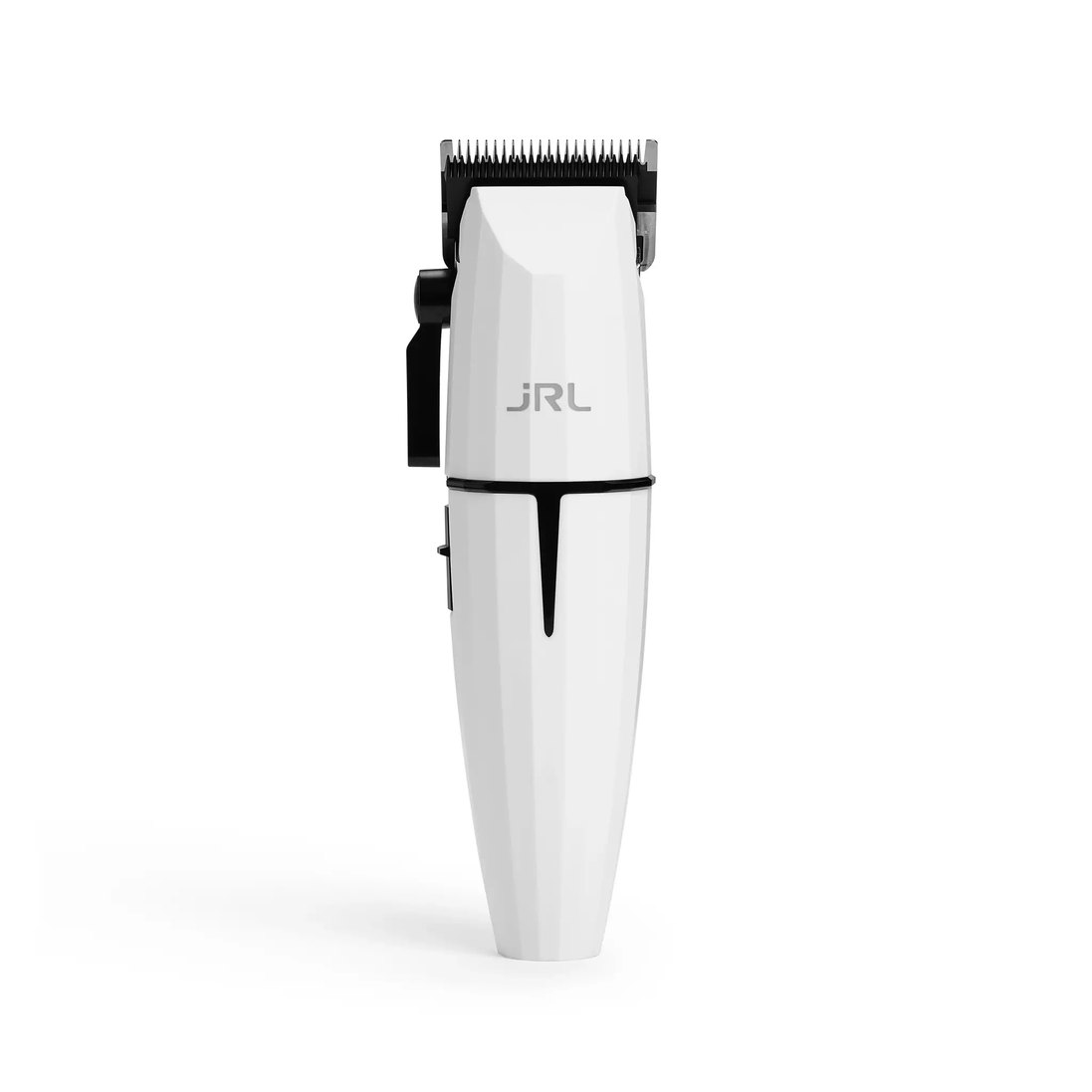 JRL Onyx FF2020T cordless clipper with grippy matte body and fast two-speed motor on a cream background